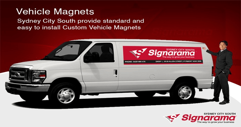 Vehicle magnets 780 - Vehicle Magnets Printing Sydney